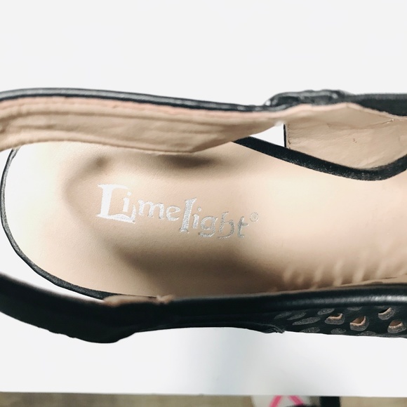 Women's Black Wedges Size 8.5 - Picture 3 of 5